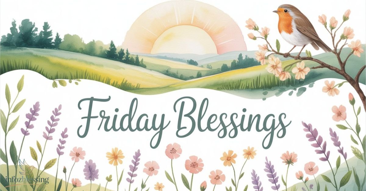 120+ Friday Blessings with Cute Pics (2025) for a Happy Weekend filled with peace, prayers, and positivity