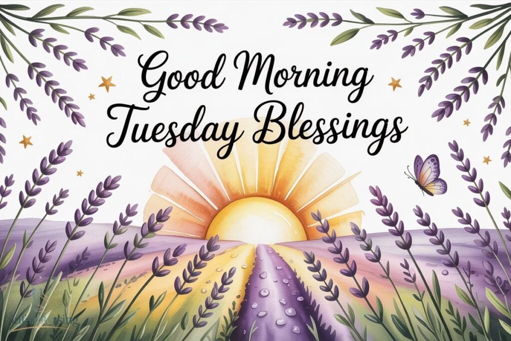 Beautiful Good Morning Tuesday Blessings and peaceful morning wishes.