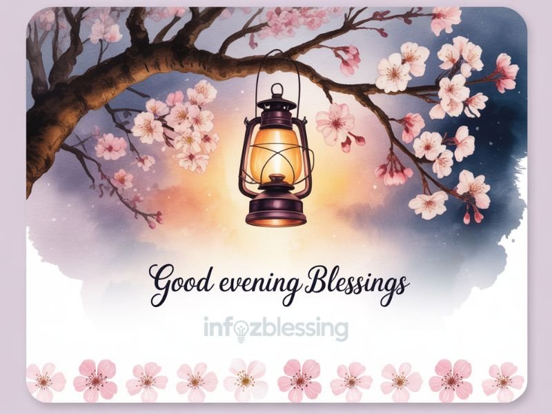 Evening blessings quotes and prayers to share with friends and family.