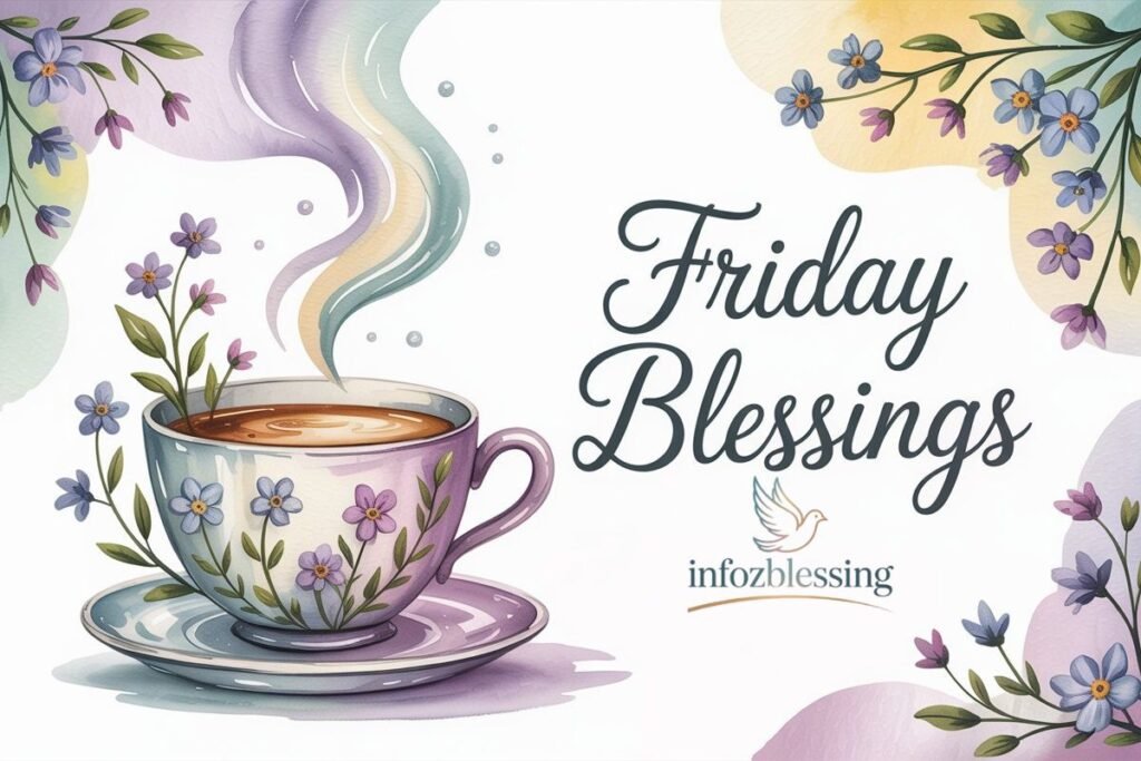 Happy Friday blessings to share joy and positivity with family and friends.