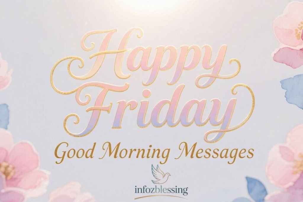 Happy Friday good morning messages to start your day with joy.