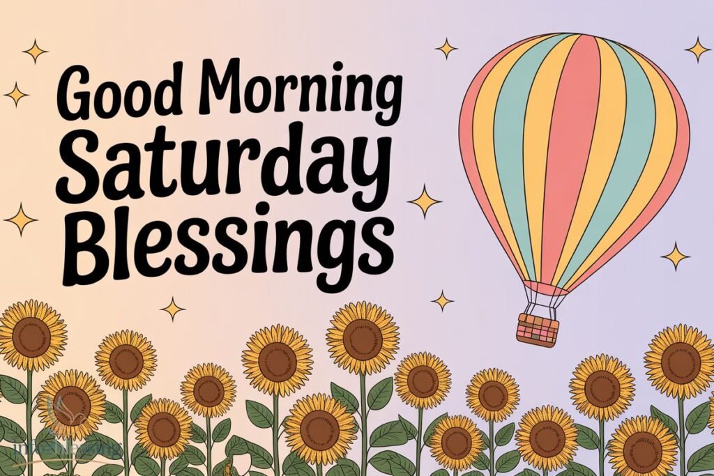 Happy Saturday Blessings and Morning Greetings for a Peaceful Start.