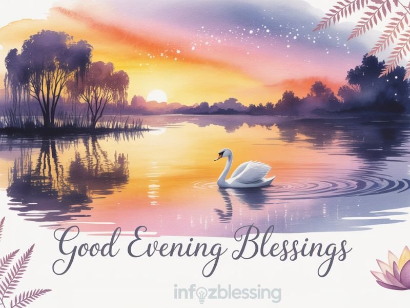 Beautiful evening prayers and blessings to share with loved ones.