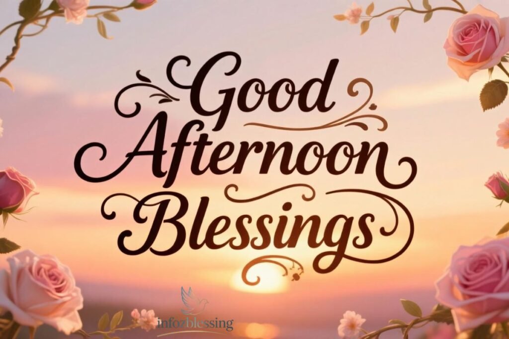 How to share good afternoon blessings through text, images, and social media.