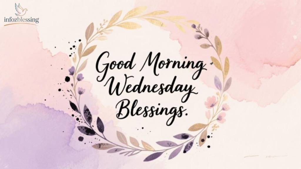 Inspirational Wednesday morning blessings and prayers for encouragement
