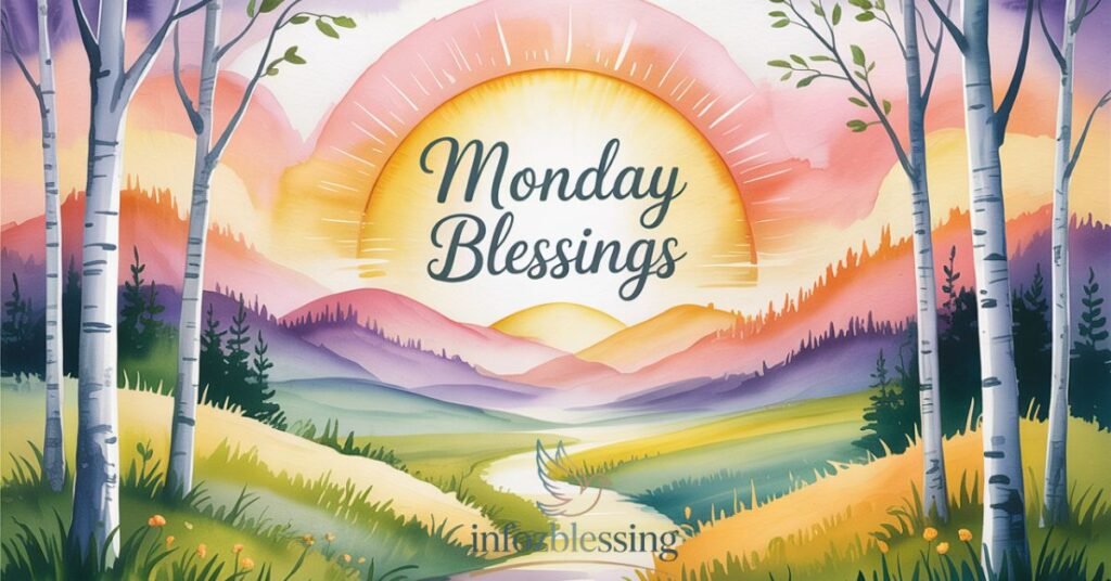 Monday blessings quotes and prayers to keep you motivated all week