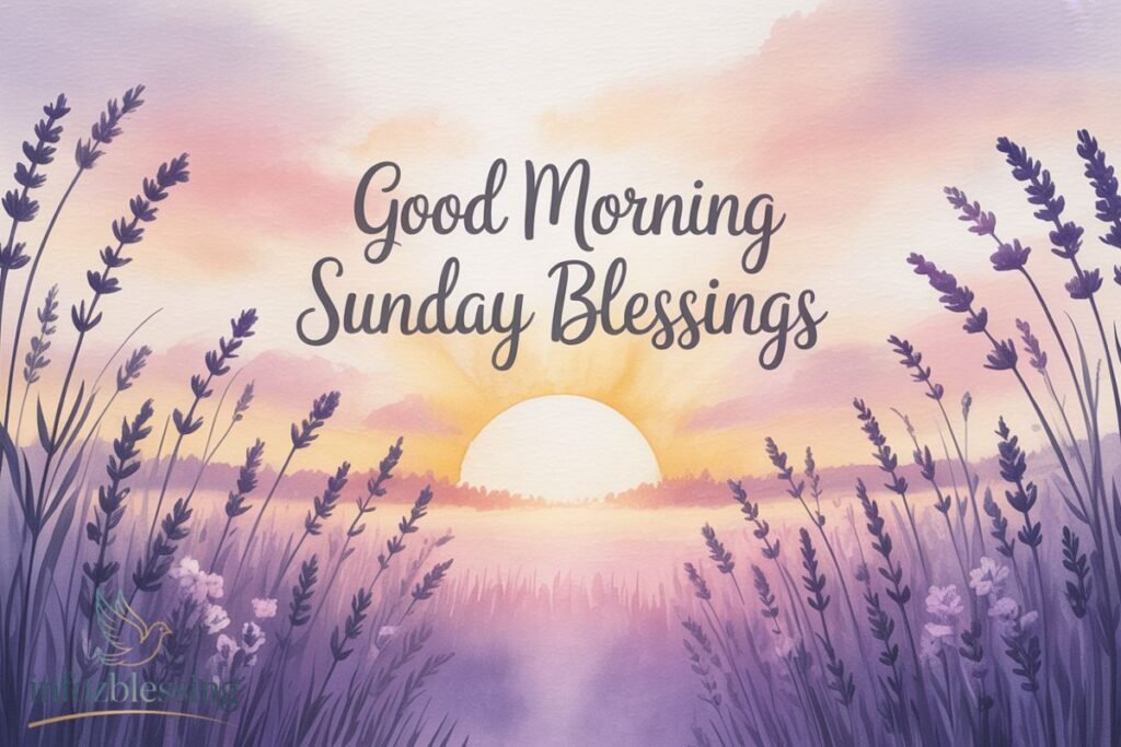 "Inspirational Good Morning Sunday Blessings for positivity and motivation"