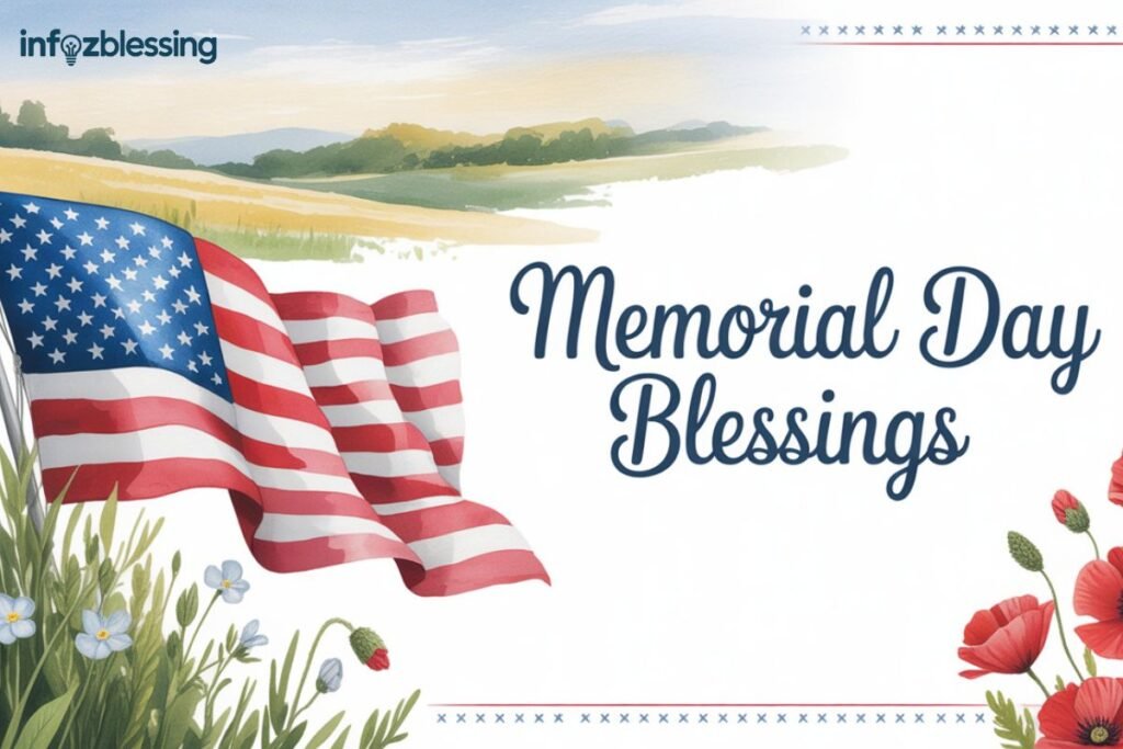 Heartfelt Memorial Day blessings 2025 with Catholic prayers and wishes.