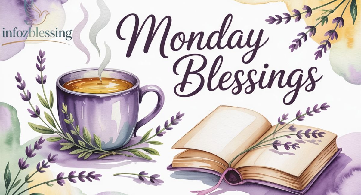 Good morning Monday blessings with inspirational quotes and prayers