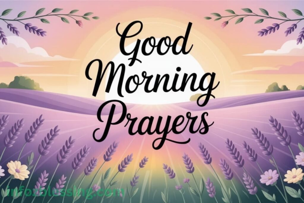 Inspirational good morning prayers to start the day with strength and faith.