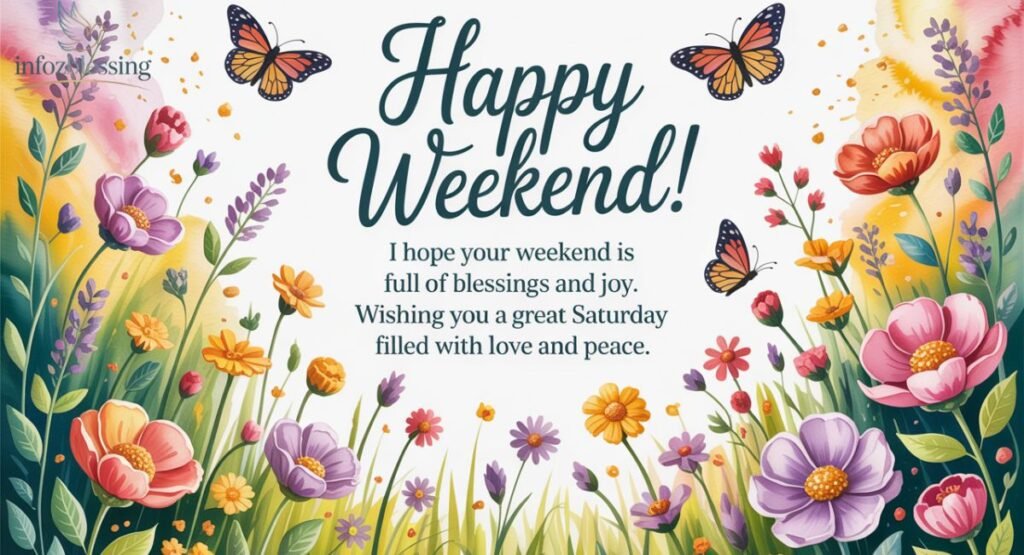 “Powerful weekend blessings for Saturday and Sunday to uplift your spirit”