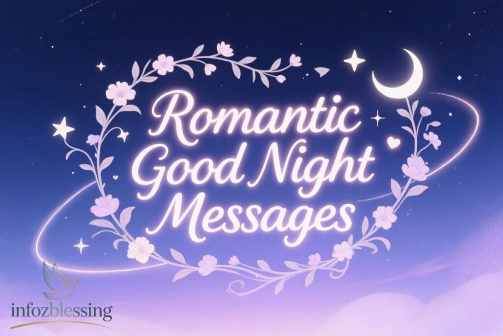 “Romantic good night messages for her with love and care”