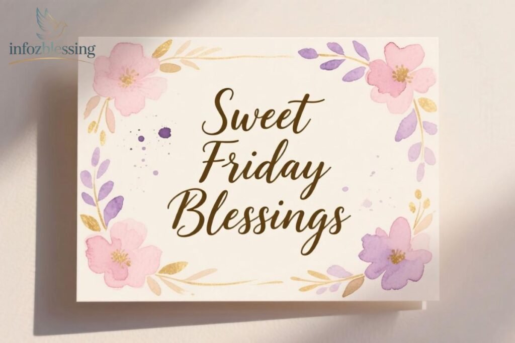 Short and sweet Friday blessings quotes to inspire happiness and positivity.