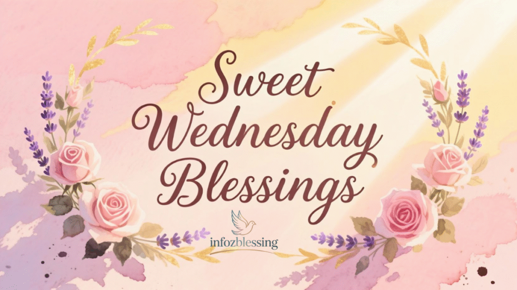 Inspirational Wednesday blessings messages for social media sharing