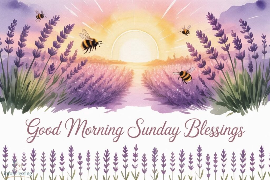 Uplifting Sunday Morning prayers asking peace, strength, and God’s guidance"
