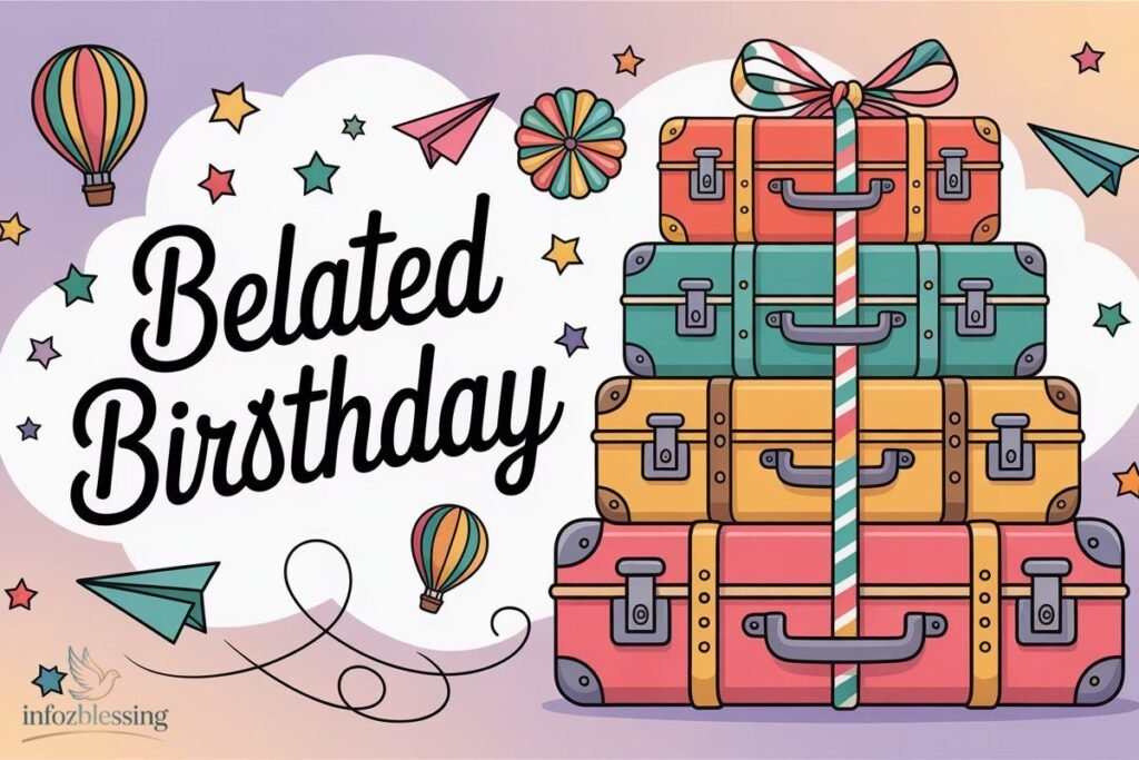 “Importance of belated birthday wishes for friends and family”