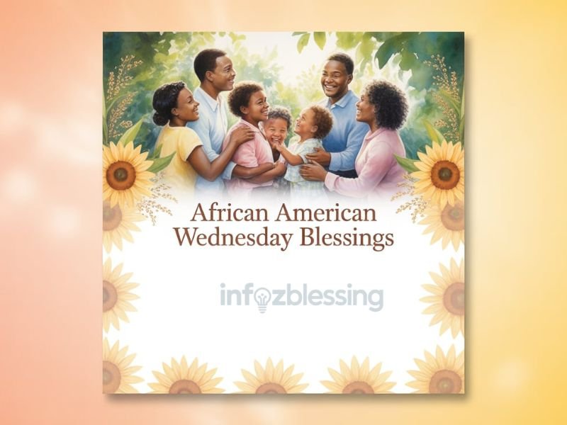 Good morning Wednesday blessings African American style for joy and gratitude.